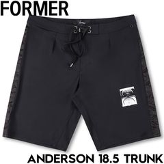 ボードショーツ ストレッチショーツ FORMER フォーマー ANDERSON 18.5 TRUNK FBO-25201 BLK 25SU 日本代理店正規品のサムネイル
