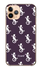 iPhone14 ケース カバー アイフォン14 スマホケース ハードケース トカゲ 爬虫類 生き物 ペット シルエット メンズ かっこいい クール パターン カラー04