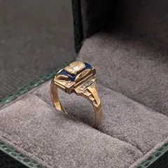 b*a様 サンタクララ大学リング 10K ゴールド サイズ