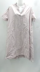 ◇ ⊂ AZUL ENCANTO アズールエンカント コットン100% 半袖 ロング ワンピース サイズS ピンク レディース E  【1502060040204】のサムネイル