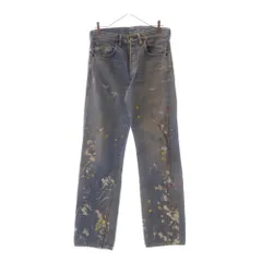 Levi's VINTAGE CLOTHING (リーバイス ビンテージ クロージング) ×fragment design 501本限定 501 ペイント加工 ストレートデニムパンツ インディゴ 55501-0068