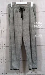 ZARA BASIC グレンチェックパンツ