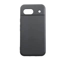 【新着商品】ブラック ケース ソフト TPU素材 8A 薄型 軽量 Pixel 耐衝撃 レンズ保護Pixel に適用するGoogle 8A 黒