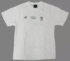 【中古】衣類 M.S.S Project MSSP × Pantovisco PATCH＆PRINT T-shirt(Tシャツ) ホワイト(ワッペン：モノクロ) Sサイズ ZOZOTOWN限定