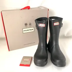 【USED/1回のみ使用】HUNTER ハンター レインブーツ UK7/26㎝　　M71024-19
