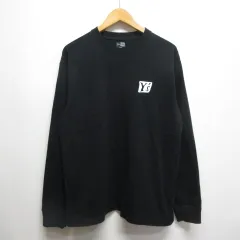 yohji yamamoto NEW ERA ロンT L ブラック yohji yamamoto NEW ERA ロンT L ブラック Yohji Yamamoto New