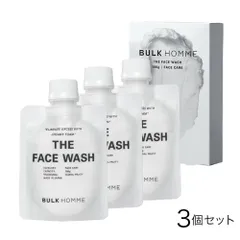 バルクオム ザ フェイスウォッシュ 100g 3個セット 洗顔料  BULK HOMMEのサムネイル