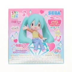 初音ミク(ラブ衣装) 初音ミク×オシャレ魔女 ラブ and ベリー ふわぷち ちょこのせミニフィギュア『初音ミク』(EX) プライズ(1118940) セガ