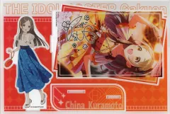 【中古】アクリルスタンド・アクリルパネル 倉本千奈 MEGAアクリルスタンド 「学園アイドルマスター TSUTAYA POP UP SHOP」