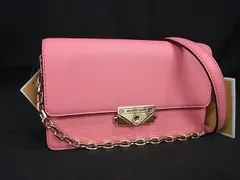 ■新品■未使用■ MICHAEL KORS マイケルコース レザー クロスボディ ショルダーバッグ 斜め掛け レディース ピンク系 BF8110