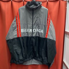 BALENCIAGA バレンシアガ トラックジャケット44 BALENCIAGA トラックジャケット 44サイズ グレー/ブラック/レッド
