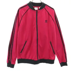 adidas Originals アディダスオリジナルス トレフォイルロゴ トラックジャケット 3XOT マゼンタピンク ジャージ レディース 古着