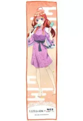 【中古】タオル・手ぬぐい 中野五月 マフラータオル 「映画 五等分の花嫁×極楽湯・RAKU SPA 癒し500%～五人五色のごくらく～」 花嫁プラスセット特典