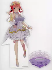 【中古】アクリルスタンド・アクリルパネル 中野二乃 BIGアクリルスタンド 「五等分の花嫁∽ ガチャっと缶バッジ」 SSR-B賞