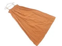 SM2 サマンサモスモス シャーリング キャミソール ワンピース sizeF/茶 ■◆ レディース