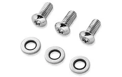 クロームダービーカバースクリューキット/1986〜99年エボ