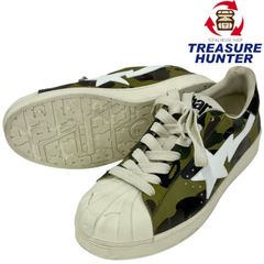 A BATHING APE 1ST CAMO SKULL STA サイズ29cm グリーン スニーカー アベイシングエイプ 【101064529008】