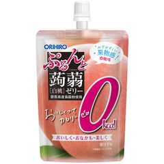 オリヒロ　ぷるんと蒟蒻ゼリースタンディング　カロリーゼロ　白桃　こんにゃく　コンニャク　もも　モモ　【ORH】