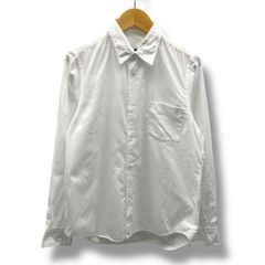 tricot COMME des GARONS 트리코콤데가르손 코튼 블라우스 셔츠 긴팔 도트 버튼 면 코튼 무지 심플 TN-B021 화이트 화이트 M사이즈 레이디스 봄 고고 헌옷 홈구점 1 북 360