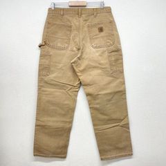 USA製 カーハート Carhartt ペインターパンツ ダック地 W34 L31.5 キャメル Dungaree Fit