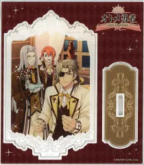 【中古】アクリルスタンド・アクリルパネル スカー＆ライアス＆マティアス アクリルスタンド 「キャラ福くじONLINE×オトメ勇者～next adventure～」 B-12賞