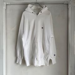 90s CHAMPION REVERSE WEAVE FULL ZIP PARKA  WHYTE PW-AI0828-001