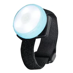 【送料無料】【新品】LEDライト 防犯 防災 ヘッドライト 充電式 防水 IPX4 釣り 登山 自転車 バイク ジョギング 犬の散歩 / マルチ丸型LED まるまるライト君