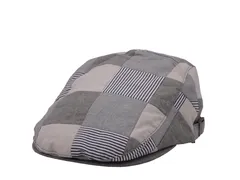サンプル【アウトレット】 hunting CAP  ハンチング帽 グレー 帽子 誠実堂製帽所 セイジツドウセイボウショ せいじつどうせいぼうしょ 誠實堂製帽所 帽子屋SEIJITSUDO nb184