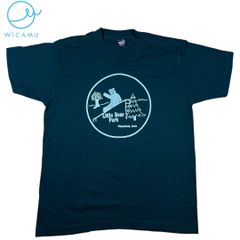 ヴィンテージ Tシャツ 80s 90s USA製 FRUIT OF THE LOOM BEST リトルベアパーク Maquoketa Iowa L シングルステッチ 古着