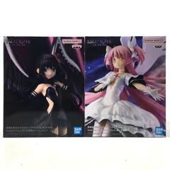 01w-4471 〇  劇場版 魔法少女 まどか☆マギカ［新編］叛逆の物語 BANPRESTO EVOLVE 悪魔ほむら アルティメットまどか プライズフィギュア 2点 未開封品 中古品  【中古品】