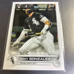 MLB 2022 Topps Romy Gonzalez Rookie Chicago White Sox No.595