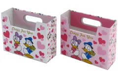 【中古】文房具その他 ドナルド＆デイジー ファイルボックスセット 「ディズニー」 東京ディズニーリゾート限定