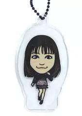 【中古】キーホルダー・マスコット(女性) 鷲尾伶菜(Flower) クリアチャーム 2018カレンダーVer. EXILE TRIBE STATION オンラインカプセル