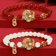 龍 ドラゴン 財布 長財布 ブレスレット アクセサリー お洒落 かっこいい 風水 運気 開運 縁起物 厄除け 牛革 牛 金運 仕事運 健康運 伝統的 高品質 気高い