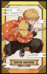 【中古】食玩 ステッカー・シール 我妻善逸/立ち絵 「鬼滅の刃 デコステッカー4 ガムつき」