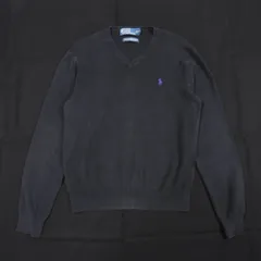POLO RALPH LAUREN ポロラルフローレン Vネック コットンニット size S #2349 トップス カジュアル
