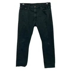 Levi's 513 デニムパンツ W36 ブラック リーバイス ジップアップ ビッグサイズ カジュアル ジーンズ 古着卸 アメリカ仕入 2505-21
