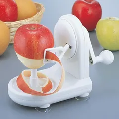 ★新品★即購入OK★ リンゴ皮剥き器 林檎 皮 剥く 回転式 【152476】のサムネイル