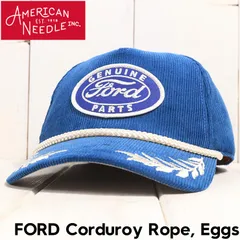 AMERICAN NEEDLE アメリカンニードル FORD Corduroy Rope, Eggs ROY スナップバックキャップ 帽子 SMU724B-FORD 日本代理店正規品