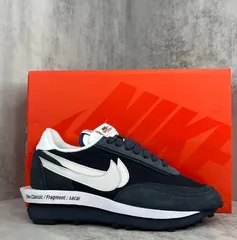 Nike LDV Waffle x Fragment Design x sacai Low Blackened Blue