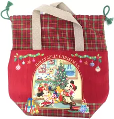 【中古】食器 ミッキー＆ミニー＆プルート スーベニアランチケース 「ディズニー・クリスマス2024」 東京ディズニーリゾート限定