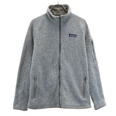 patagonia パタゴニア ベターセーター ジャケット M グレー アウトドア 25543FA レディース 古着