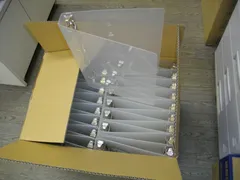 「新品」Ｄリング ファイル A4S 4穴 透明 10冊セット