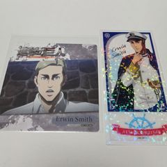進撃の巨人 エルヴィン 限定 特典 コースター まねきねこ まねき