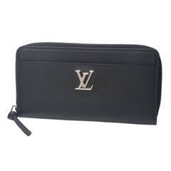 ルイ・ヴィトン LOUIS VUITTON ジッピー ロックミー 長財布 M62622 ノワール カーフレザー