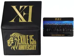 【中古】財布・パスケース(男性) EXILE パスケース＆ICカードステッカー 「CD EXTREME BEST」 EX FAMILY＆LDH official mobile CD/DVD SHOP特典