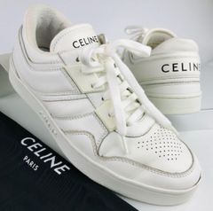 CELINE ホワイト プラットフォームスニーカー 36 - メルカリ