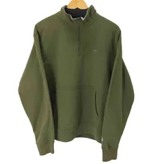 チャンピオン Champion ワンポイントロゴ刺繍 ハーフジップスウェットプルオーバー メンズ JPN：XL 