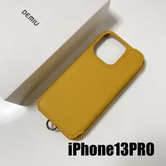 【新品未使用】Demiurvo デミウルーボ iPhone13Pro サフラン BALLON（iPhone13Pro対応）サフラン | DEMIU