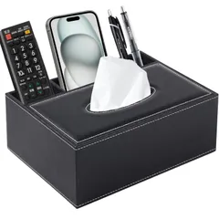 【在庫処分】卓上 おしゃれ 収納 おしゃれ 小物入れ 仕切り付き ペン立て オフィス リモコンケース ティッシュボックス リモコンラック リモコンスタンド 家庭用 多機能 卓上収納ケース ティッシュケース